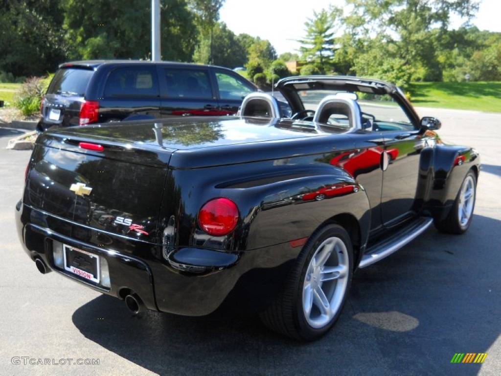 Smokin' Asphalt Black 2004 Chevrolet SSR Standard SSR Model Exterior Photo #53735190