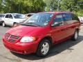 2005 Inferno Red Crystal Pearl Dodge Grand Caravan SXT  photo #1