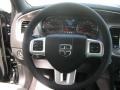 2011 Dodge Charger Black Interior Steering Wheel Photo