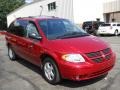 2005 Inferno Red Crystal Pearl Dodge Grand Caravan SXT  photo #16