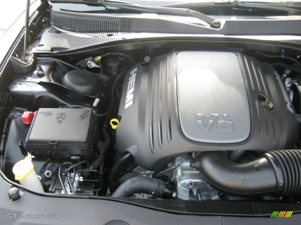 2011 Dodge Charger R/T 5.7 Liter HEMI OHV 16-Valve Dual VVT V8 Engine Photo #53735787