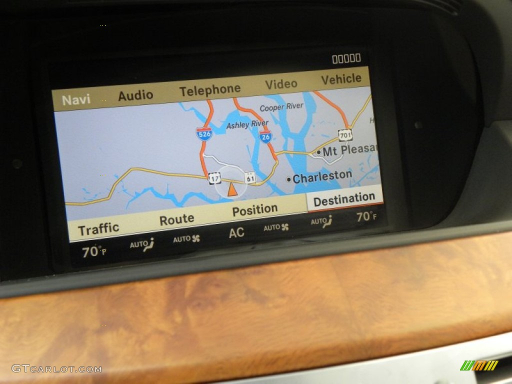 2008 Mercedes-Benz S 550 Sedan Navigation Photo #53736571