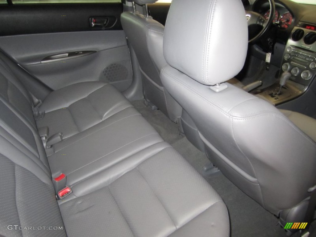 Gray Interior 2004 Mazda MAZDA6 s Sport Sedan Photo #53737089