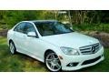 Arctic White 2009 Mercedes-Benz C 300 Sport Exterior