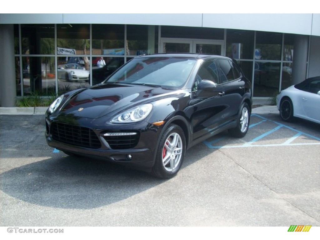 Black 2011 Porsche Cayenne Turbo Exterior Photo #53738466