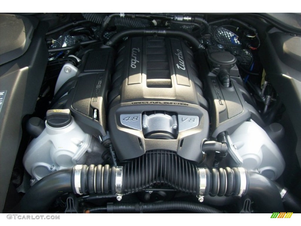 2011 Porsche Cayenne Turbo 4.8 Liter Twin-Turbocharged DFI DOHC 32-Valve VVT V8 Engine Photo #53738568