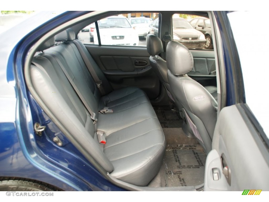 2003 Elantra GLS Sedan - Carbon Blue / Dark Gray photo #22