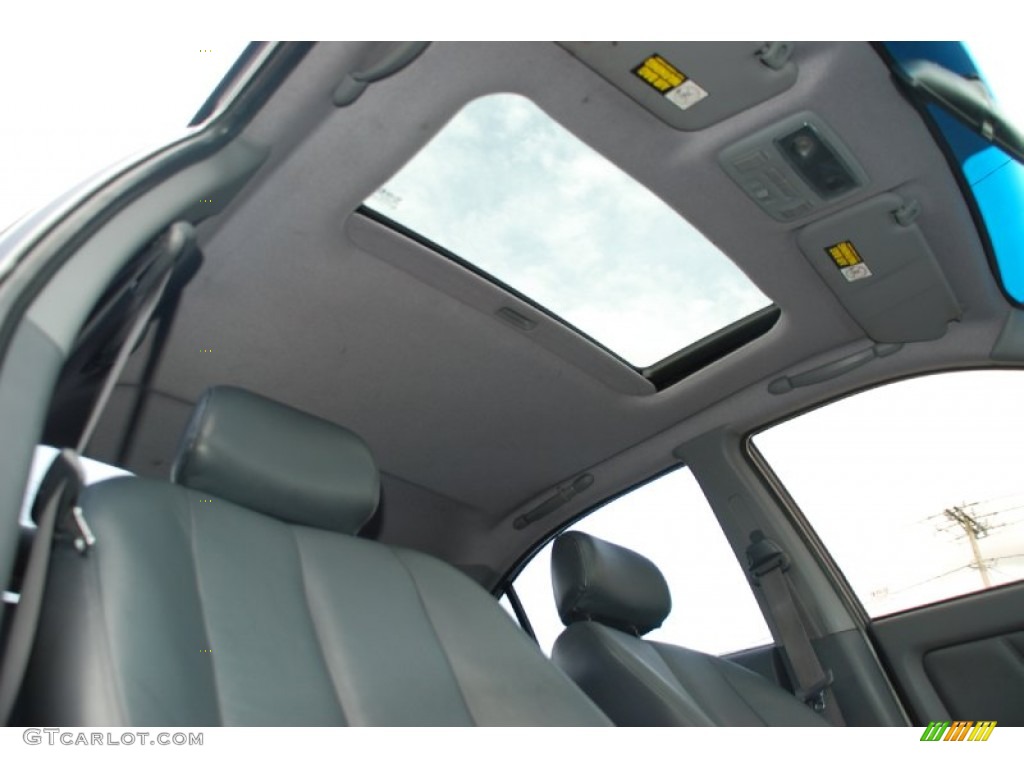2003 Elantra GLS Sedan - Carbon Blue / Dark Gray photo #24