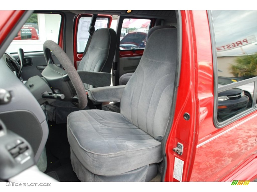 Camel/Tan Interior 2000 Dodge Ram Van 1500 Passenger Conversion Photo #53738991