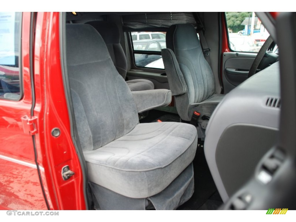 Camel/Tan Interior 2000 Dodge Ram Van 1500 Passenger Conversion Photo #53739015