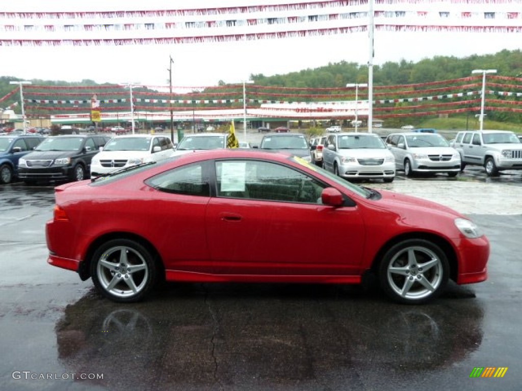 2006 RSX Type S Sports Coupe - Milano Red / Titanium photo #6