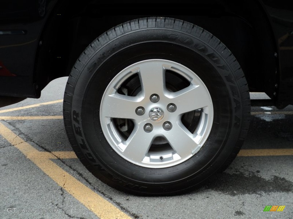 2011 Ram 1500 SLT Quad Cab 4x4 - Brilliant Black Crystal Pearl / Dark Slate Gray/Medium Graystone photo #17