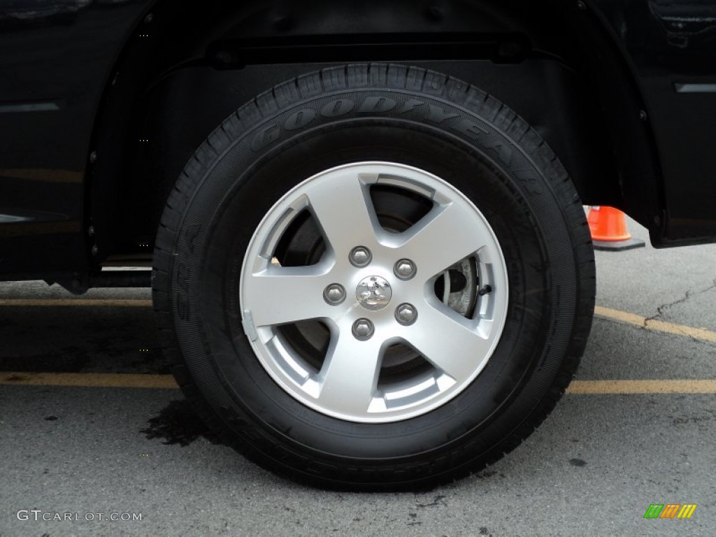 2011 Ram 1500 SLT Quad Cab 4x4 - Brilliant Black Crystal Pearl / Dark Slate Gray/Medium Graystone photo #18