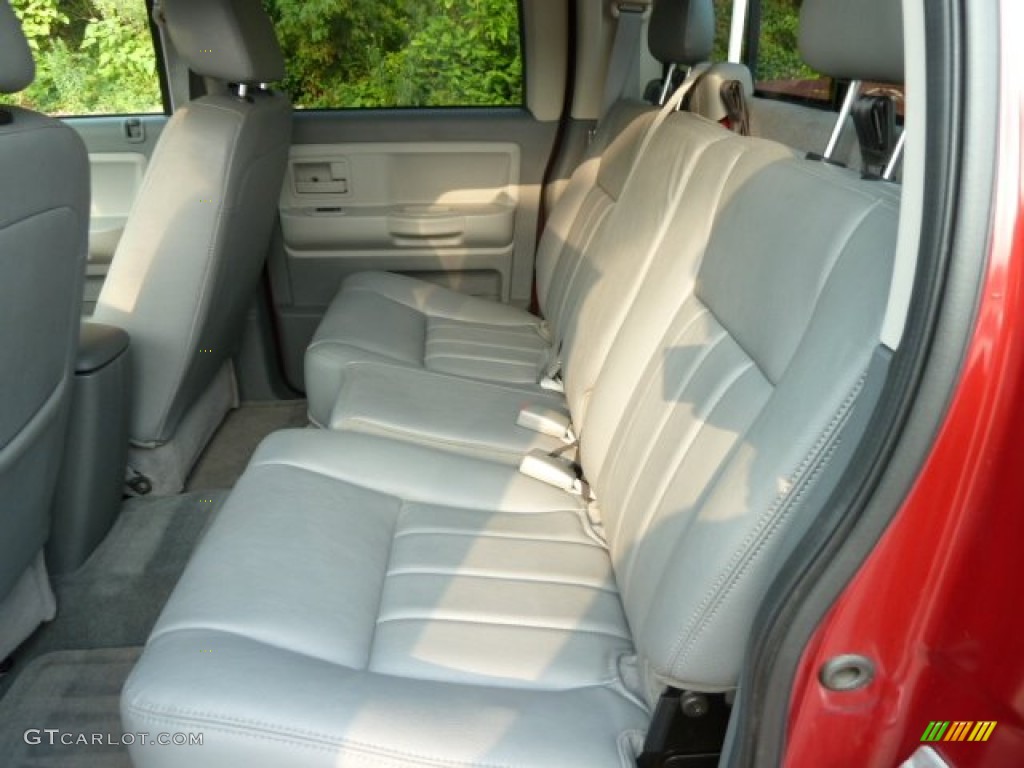 2007 Dodge Dakota SLT Quad Cab 4x4 Rear Seat Photo #53740347