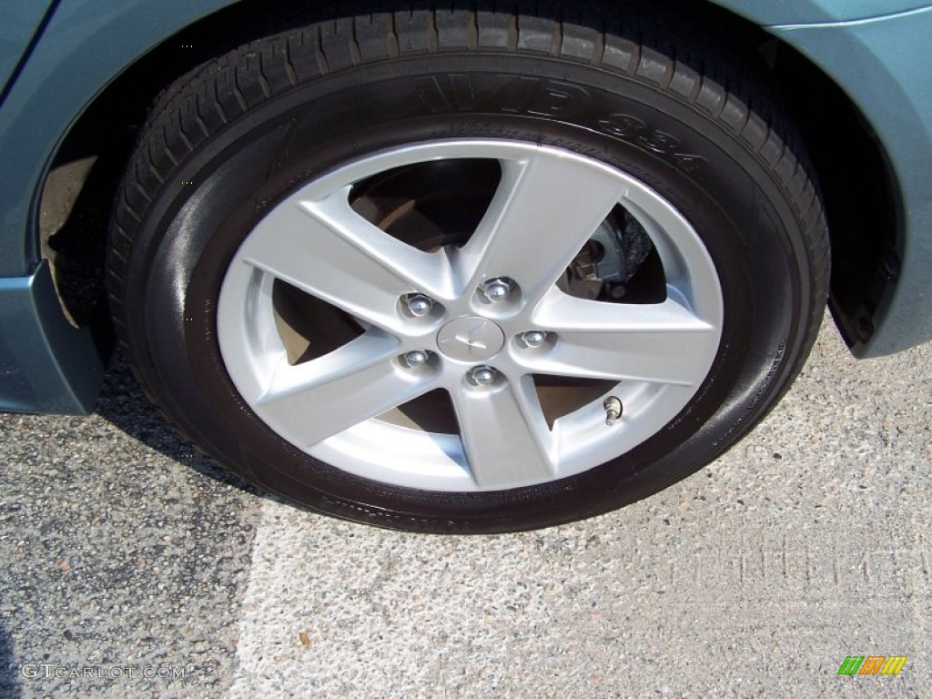 2009 Lancer ES Sport - Aqua Metallic / Beige photo #4