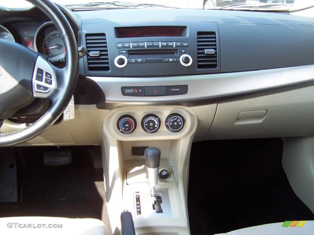 2009 Lancer ES Sport - Aqua Metallic / Beige photo #8