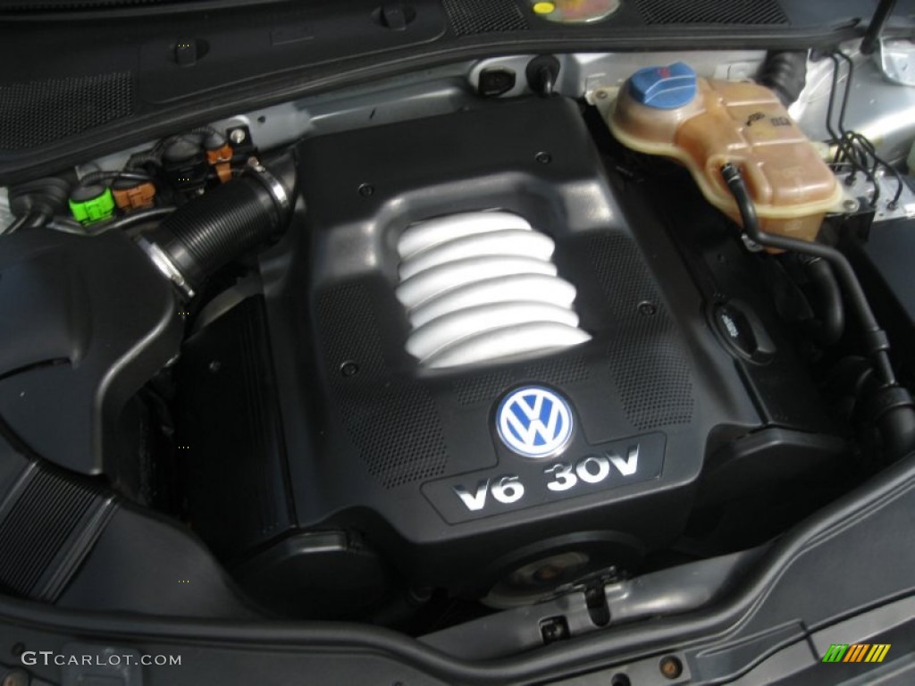 2001 Volkswagen Passat GLX Sedan 2.8 Liter DOHC 30-Valve V6 Engine Photo #53742618