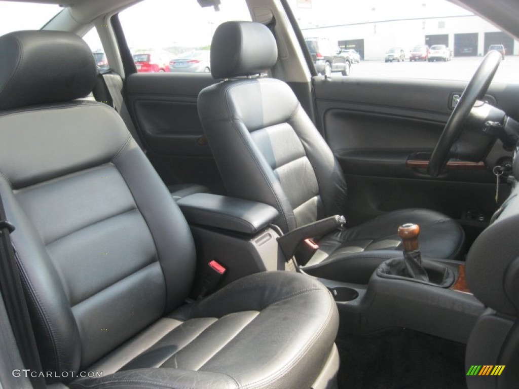 Black Interior 2001 Volkswagen Passat GLX Sedan Photo #53742636