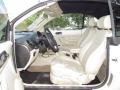 Cream Beige 2008 Volkswagen New Beetle S Convertible Interior Color