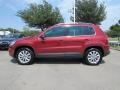 2011 Wild Cherry Metallic Volkswagen Tiguan SE  photo #2