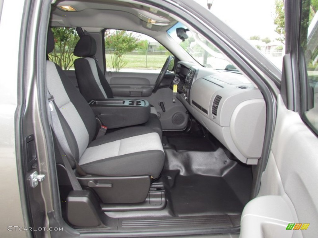 2008 Silverado 1500 Work Truck Extended Cab - Graystone Metallic / Dark Titanium photo #11