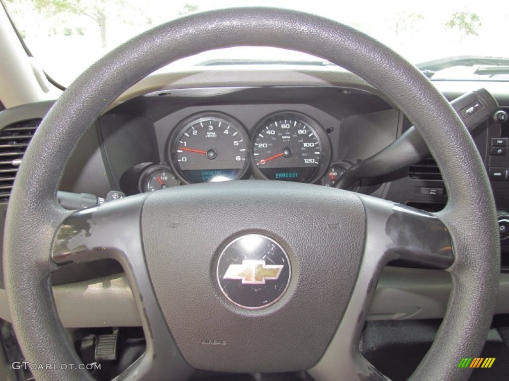 2008 Silverado 1500 Work Truck Extended Cab - Graystone Metallic / Dark Titanium photo #15