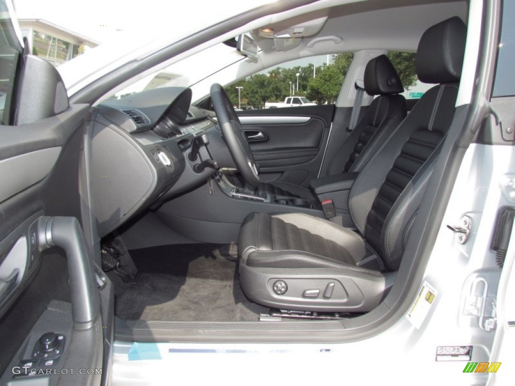 Black Interior 2012 Volkswagen CC R-Line Photo #53744673