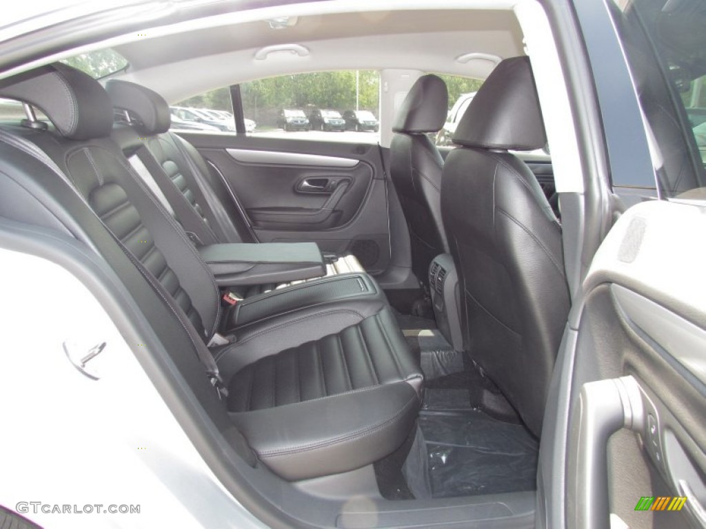 Black Interior 2012 Volkswagen CC R-Line Photo #53744679