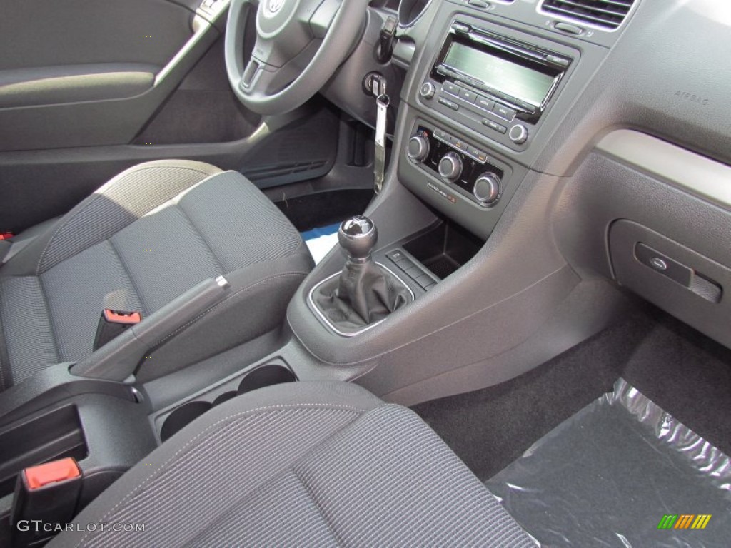 Titan Black Interior 2012 Volkswagen Golf 2 Door Photo #53744799
