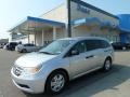 2011 Alabaster Silver Metallic Honda Odyssey LX  photo #1