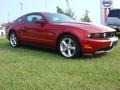 Red Candy Metallic 2010 Ford Mustang GT Premium Coupe Exterior