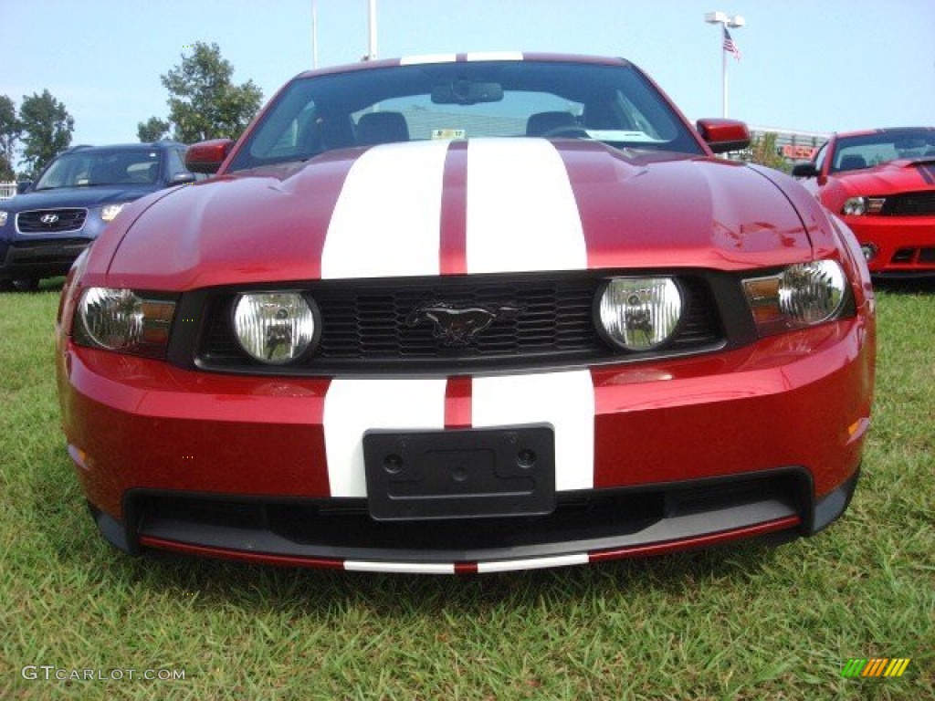 Red Candy Metallic 2010 Ford Mustang GT Premium Coupe Exterior Photo #53745633