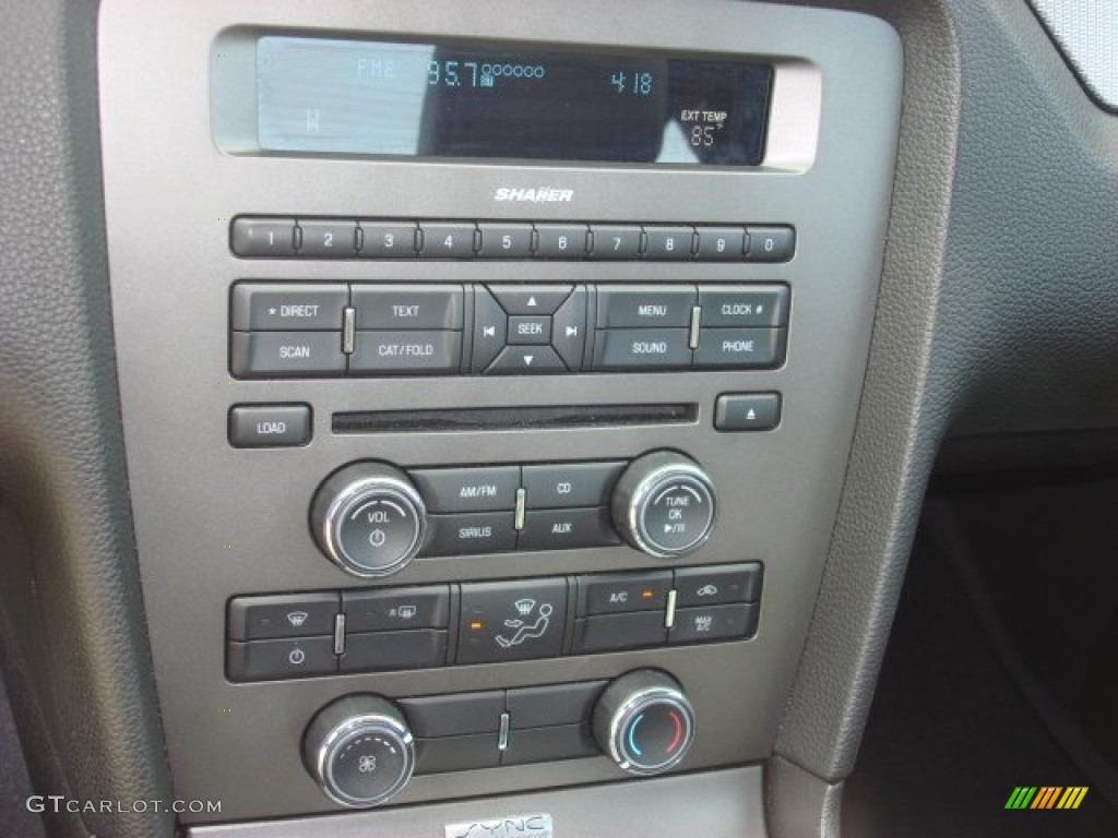 2010 Ford Mustang GT Premium Coupe Audio System Photo #53745651