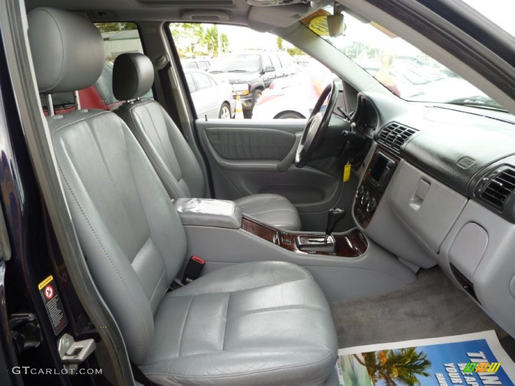 Ash Interior 2003 Mercedes-Benz ML 320 4Matic Photo #53746779