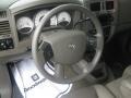 Khaki Beige 2006 Dodge Dakota SLT Club Cab Steering Wheel
