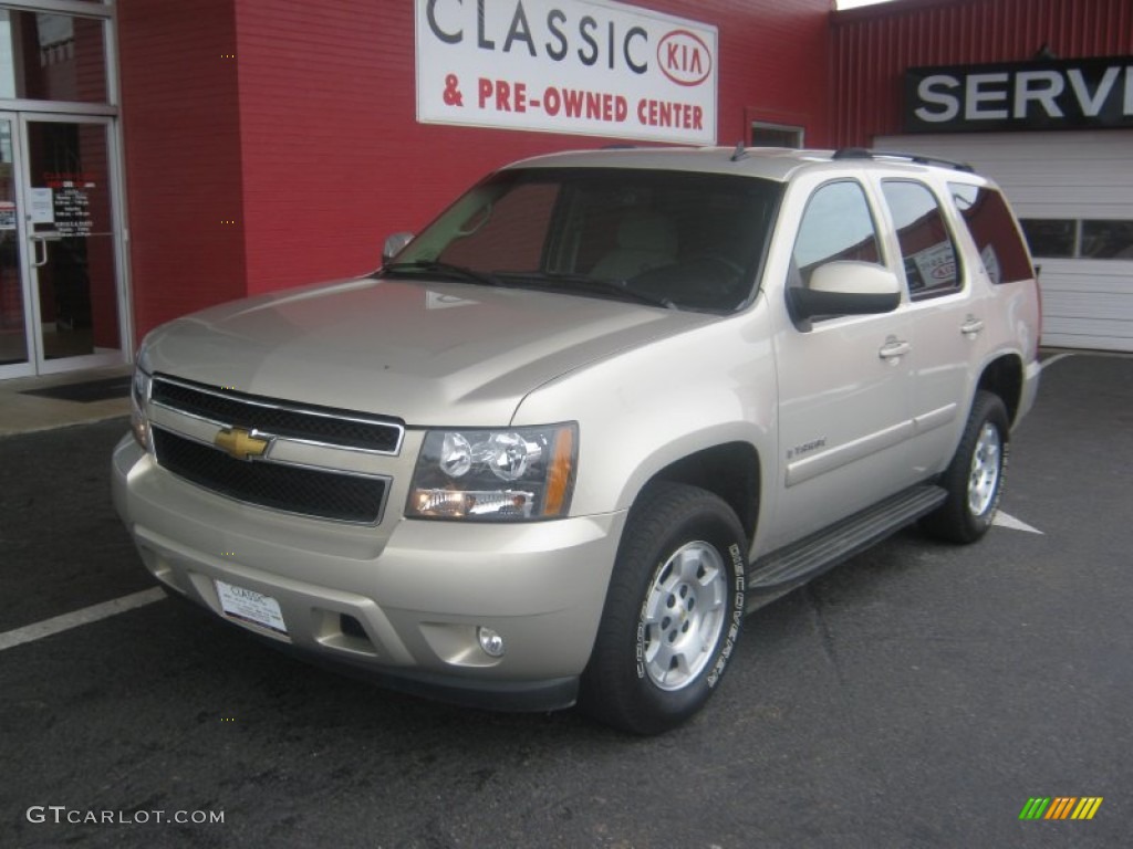 2007 Tahoe LT - Gold Mist Metallic / Light Cashmere/Ebony photo #1