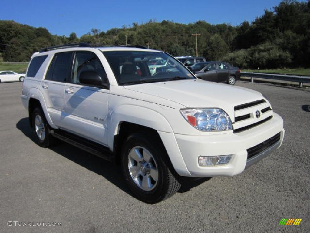 2004 4Runner SR5 4x4 - Natural White / Taupe photo #1