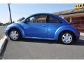 2001 Techno Blue Pearl Volkswagen New Beetle GLS Coupe  photo #24