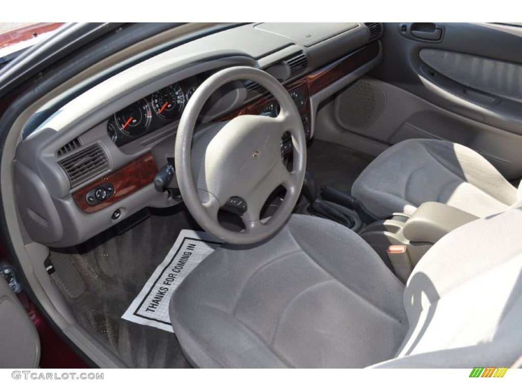Sandstone Interior 2002 Chrysler Sebring LX Sedan Photo #53749155