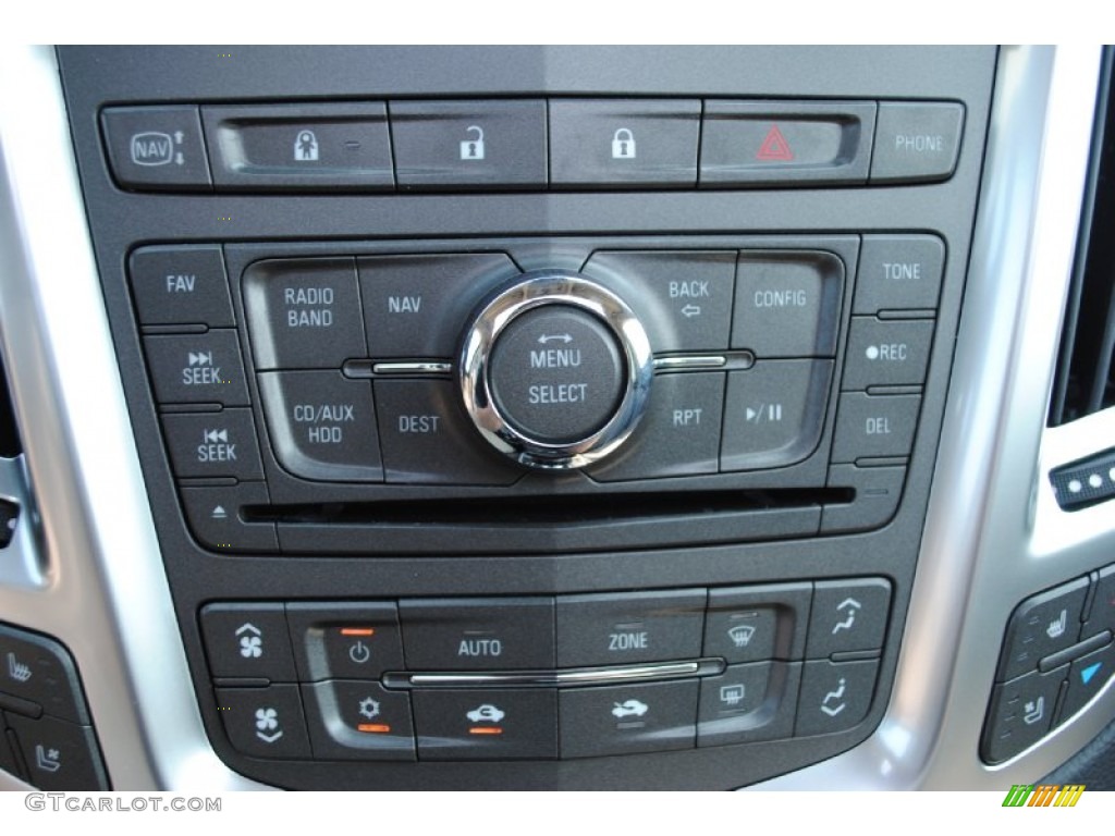 2012 Cadillac SRX Premium Controls Photo #53749182