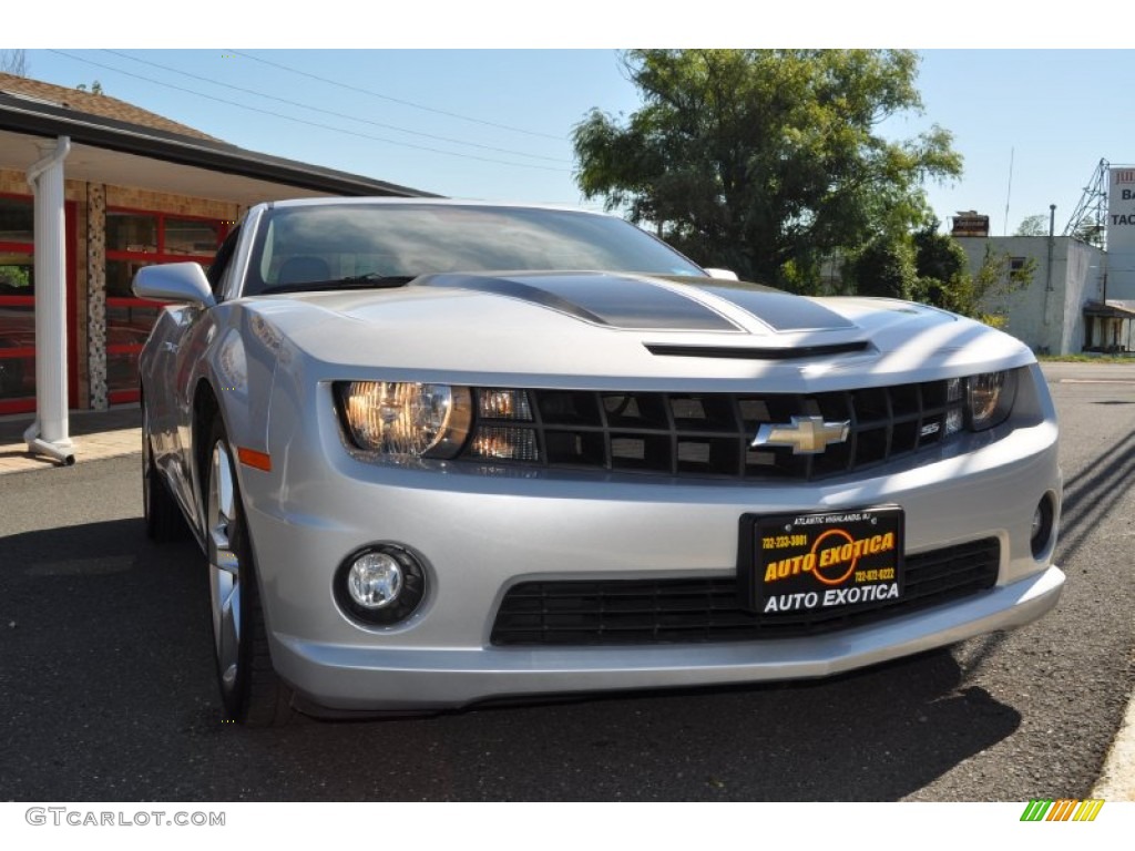 2010 Camaro SS Coupe - Silver Ice Metallic / Gray photo #4