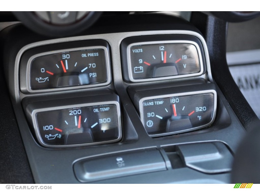 2010 Chevrolet Camaro SS Coupe Gauges Photo #53749812