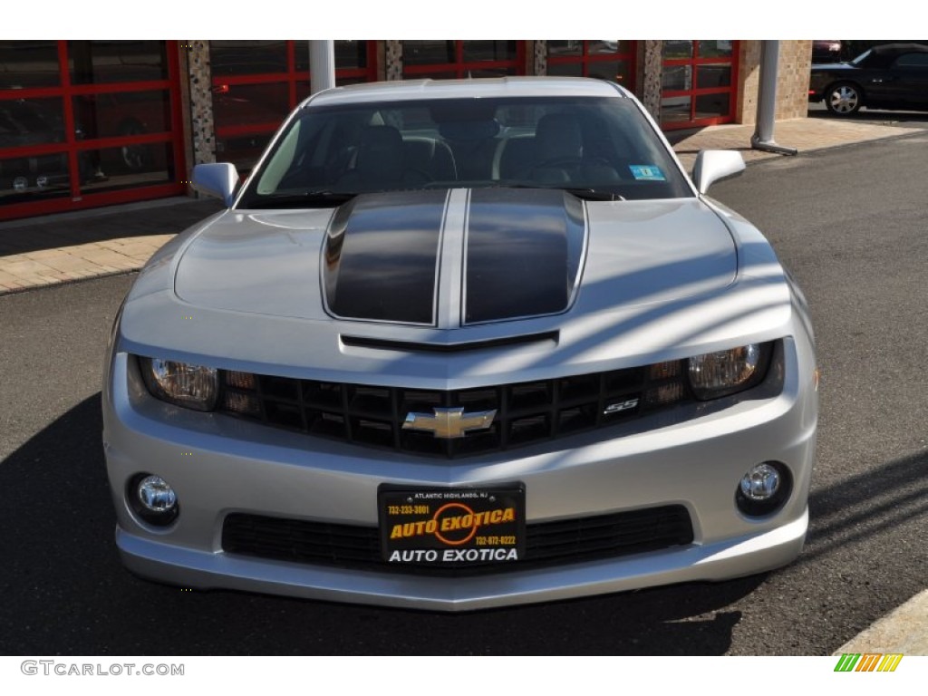 2010 Camaro SS Coupe - Silver Ice Metallic / Gray photo #30