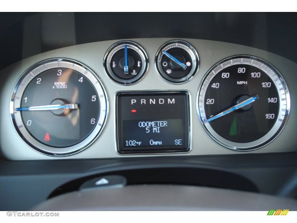 2012 Cadillac Escalade Luxury Gauges Photo #53749956