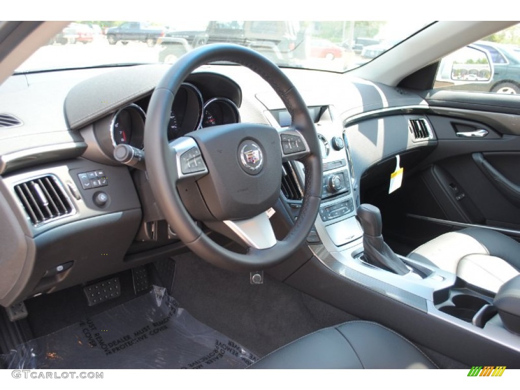 2012 Cadillac CTS 3.0 Sedan Ebony/Ebony Dashboard Photo #53750190