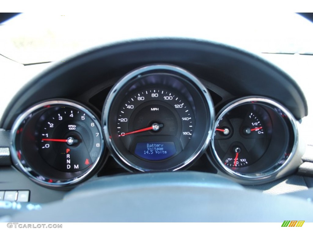 2012 Cadillac CTS 3.0 Sedan Gauges Photo #53750202