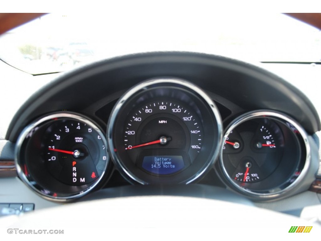 2012 Cadillac CTS 3.0 Sedan Gauges Photo #53750685