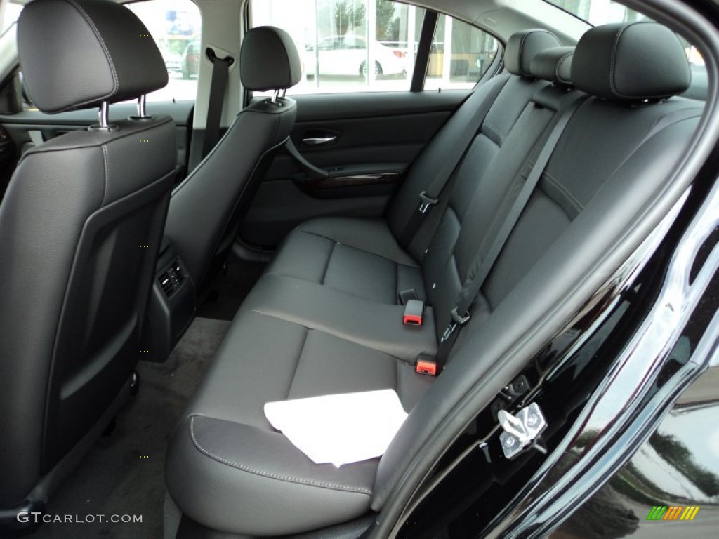 2011 3 Series 328i Sedan - Jet Black / Black Dakota Leather photo #8