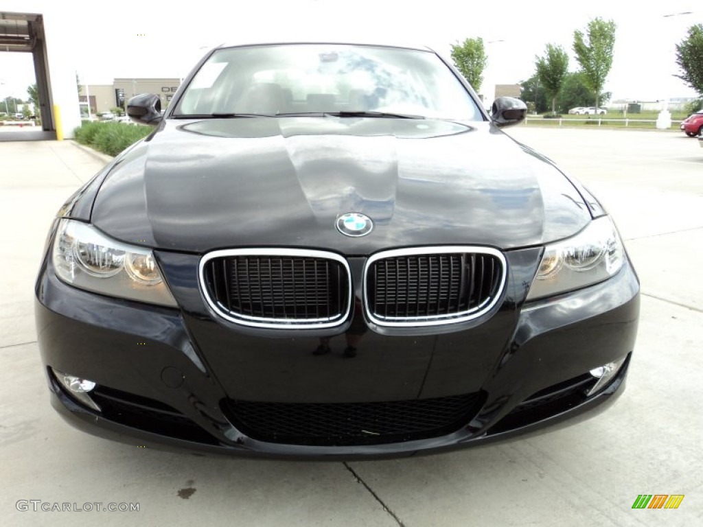 2011 3 Series 328i Sedan - Black Sapphire Metallic / Saddle Brown Dakota Leather photo #5