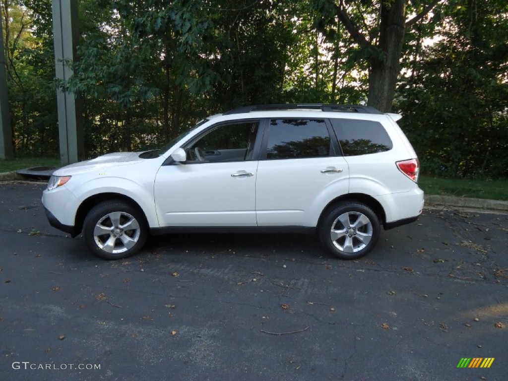 Satin White Pearl 2009 Subaru Forester 2.5 XT Limited Exterior Photo 53752662